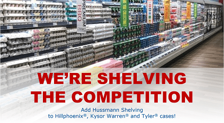 Hussmann Shelving For Leading Refrigeration Cases Hussmann Shelving For Leading Refrigeration Cases