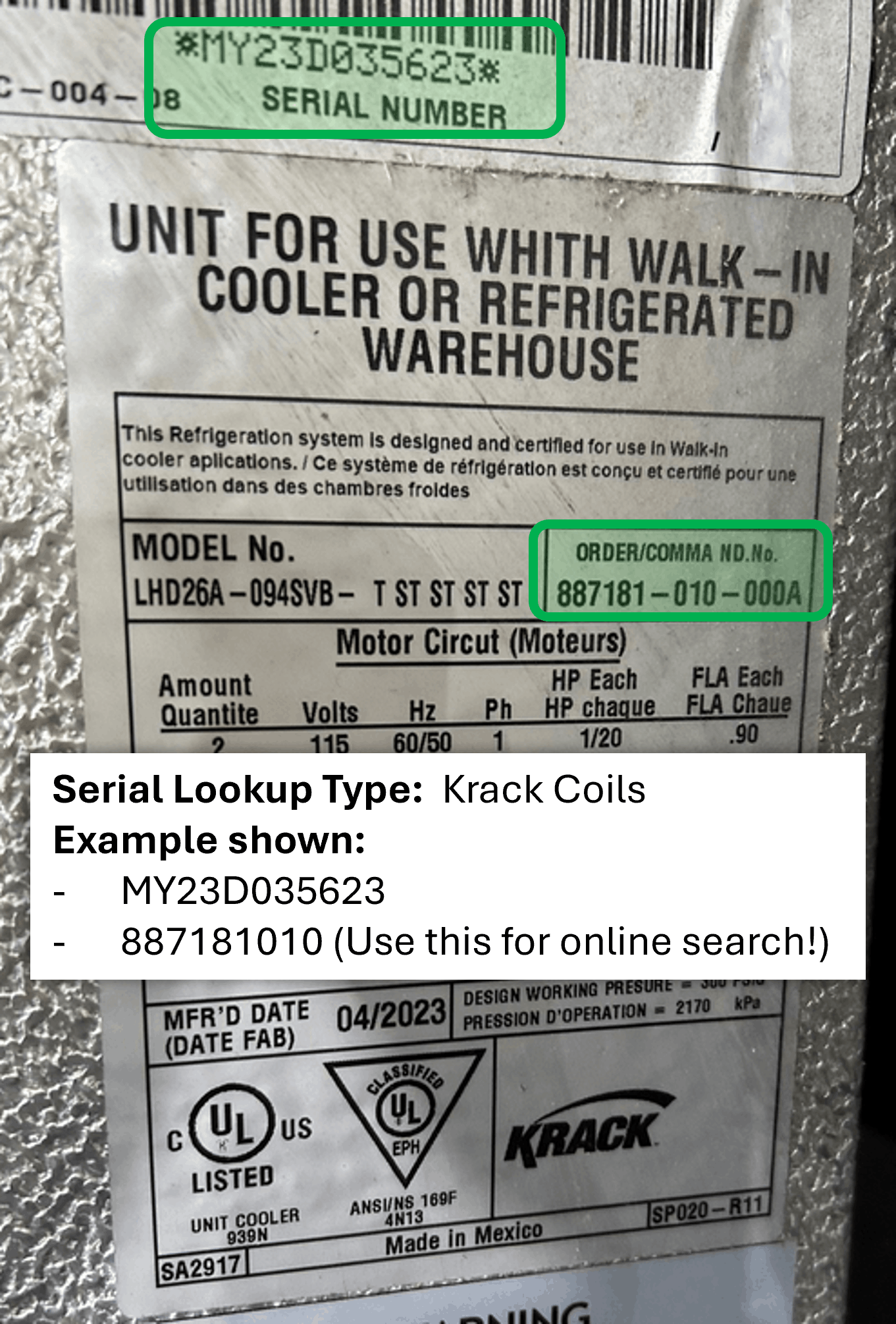 Krack Coil Plate