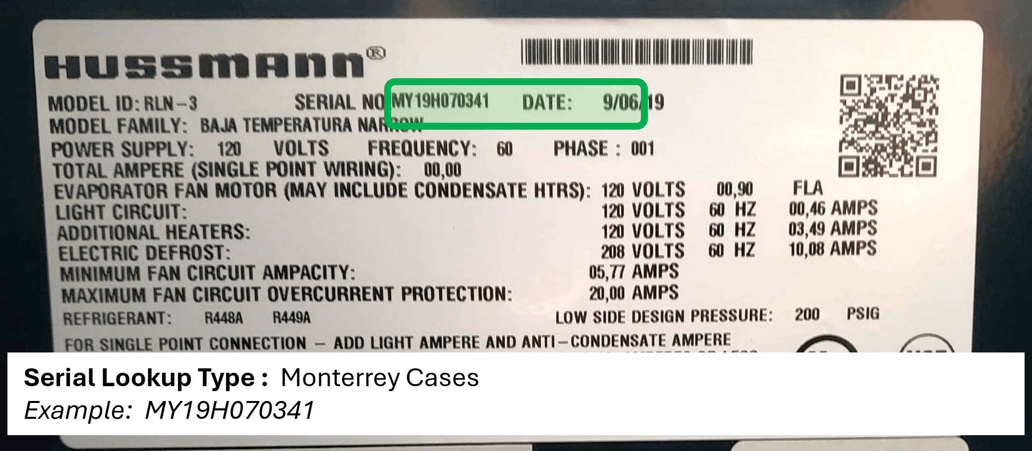 Monterrey Serial Plate