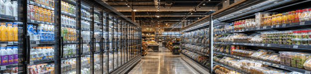 Refrigerated Aisle Perspective