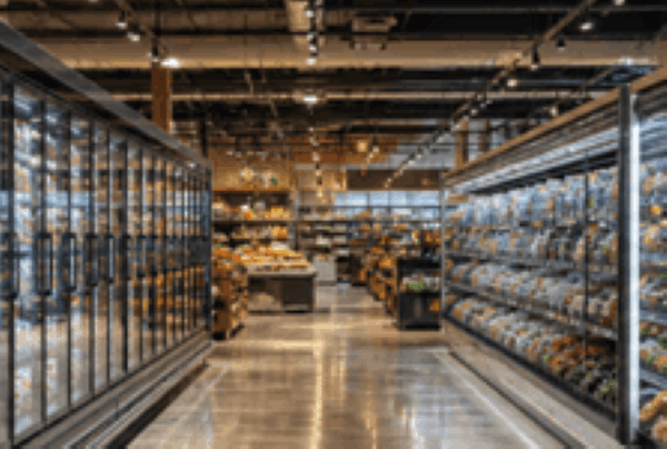 Refrigeration Aisle Perspective